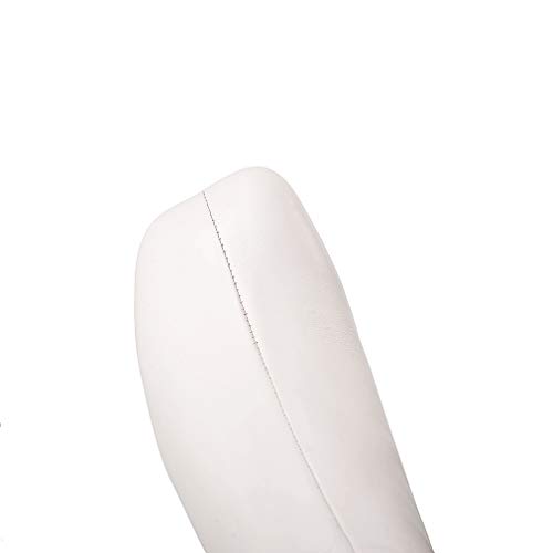 TinaCus Women's Handmade Genuine Leather Mid Chunky Heel Back Zip Up Comfortable Ankle Boots4