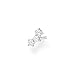 Produktbild Thomas Sabo Damen Ohrring Einzel Ohrstecker weiße Steine 925 Sterling Silber H2132-051-14
