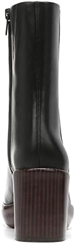 Vince Womens Nicco Clog Mid Calf Boot Black Leather 7 M | Image 2