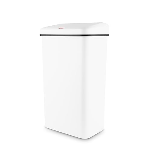 Evita bacterias en la cocina con el contenedor con sensor Tower plástico blanco 2