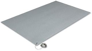 Antistatic Comfort-King Mat, Sponge, 24 x 36, Steel Gray (7 Pack)
