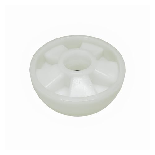 Roda Nylon Direcional 180x50mm para Paleteira Manual Paletrans TM2500 e TM3000 Cód 0436098 com Rolam