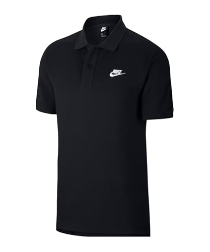 NIKE Baby - Jungen Mens Team Cotton Polo Black T-Shirt Schwarz 3XL EU