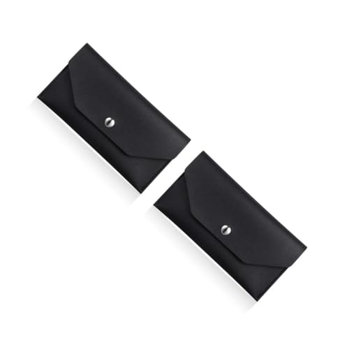 2pcs Clutch Bag Cash Envelope Wallet Multi-functional Pu Leather Wallet for Women Stylish and Lightweight Design for Budgeting Travel and Everyday Use