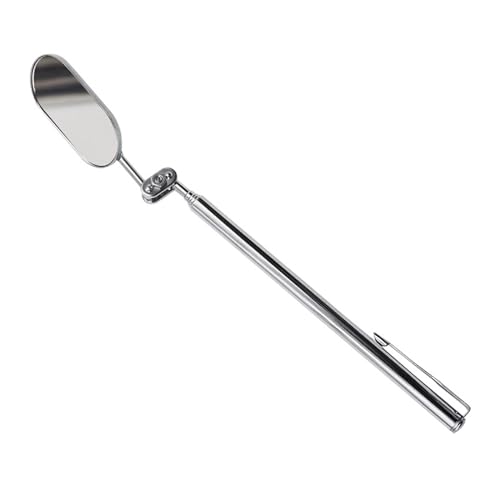 Image of Telescoping Inspection Mirror 360 Swivel Multipurpose Metal Mechanics Mirror