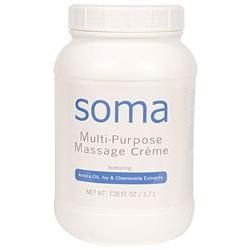 Soma Multi-Purpose Massage Creme, 1 Gallon - Light and Silky Massage Cream