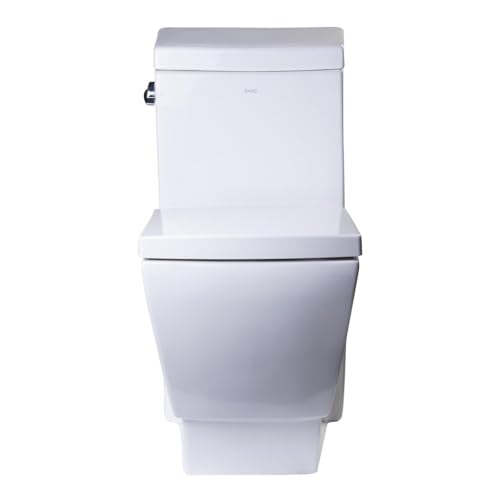 Inodoro monobloque HomeStock - Sistema de descarga de alta eficiencia en cerámica - Blanco miniatura 3