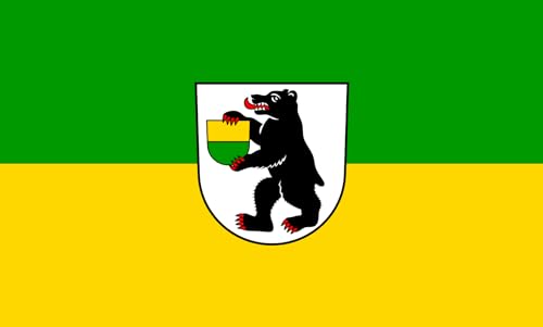 Drapeau Large Merzhausen | drapeau paysage haut de gamme de 1.35m² - 2