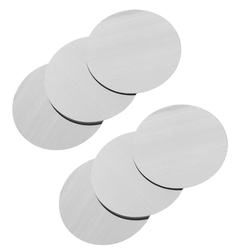 Placa Metálica para Soporte Magnético de Coche que Evita Caídas del Móvil, Acero 60mm, 30 Piezas