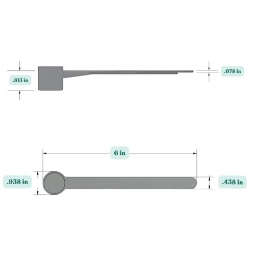 Image of 6.5 mL (6.5 CC) Long Handle Plastic Measuring Spoon for Coffee, Protein Powder, Pet Food, Spices, Grains, Dry Goods - Food-Grade BPA-Free (Pack of 1)