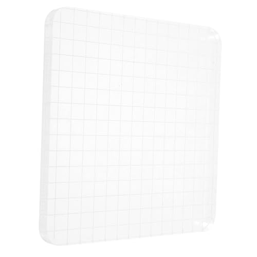Gogogmee DIY Stamping Accessory Acrylic Stamp Block Durable and Easy to Grip for Cards Journals Invitations