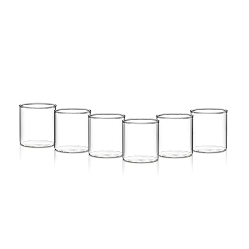 Image of Borosil Vision Classic Medium Glass (305ml, Transparent) -Set of 6