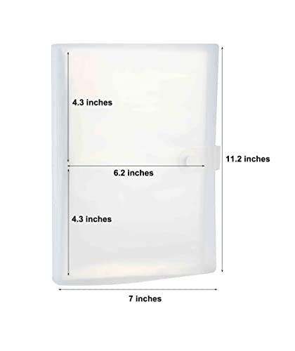 Fundas para tarjetas de plástico transparente de alta capacidad con 40 páginas 2