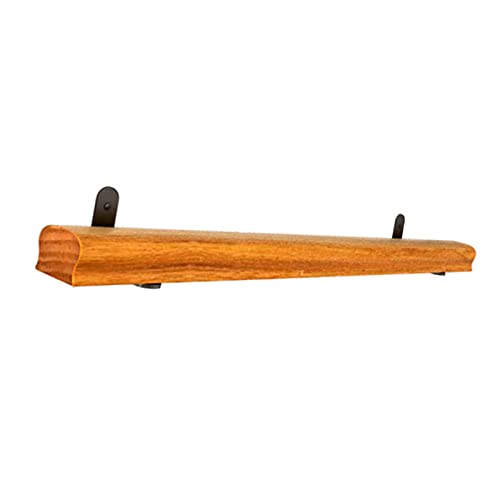 Barandillas de Madera de Seguridad Antideslizante para Escaleras Interiores Pasamanos Escalera Kit Completo Barandas de Montaje en Pared,para Personas Mayores (100cm) Cover