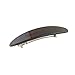 Parcelona French Oval Small 3 Inches Celluloid Shell Automatic Hair Clip Hair Barrette - Long Lasting