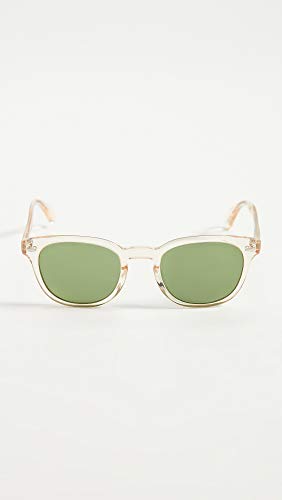 Oliver Peoples Eyewear Men's Sheldrake Sun Sunglasses, Buff/Green C, One Size2