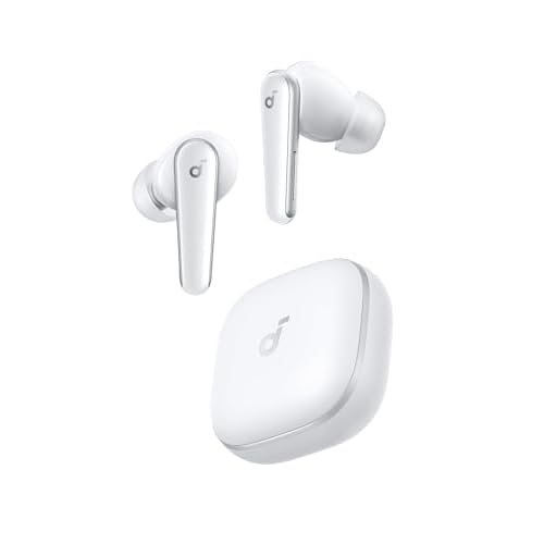 soundcore Liberty 5 by Anker, Noise-Cancelling Wireless Earbuds, 2x Stronger Voice Reduction, Real-Time Adaptive Noise Cancellation, Fast Charging, Dolby Audio, 6-Mic AI Clear Calls, Long Ba