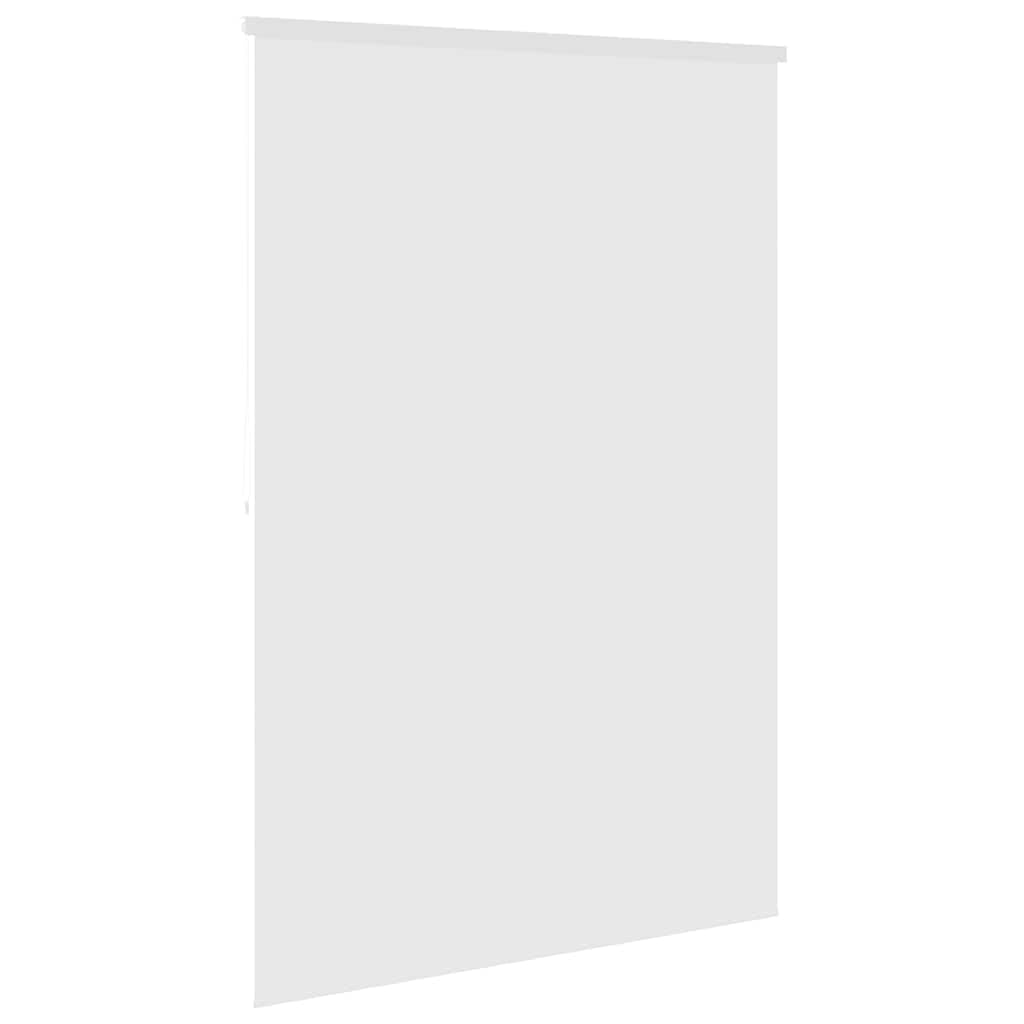 Generico Rideau de douche rétractable semi-transparent en EVA résistant à l'eau, avec corde de traction, facile à monter, pour salle de bain, 140 x 240 cm, blanc