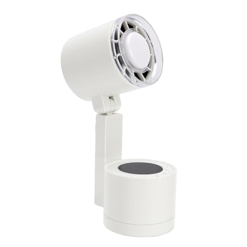 Ventilador recargable 12000 mAh oscilante con mando a distancia para interior y exterior portátil 8
