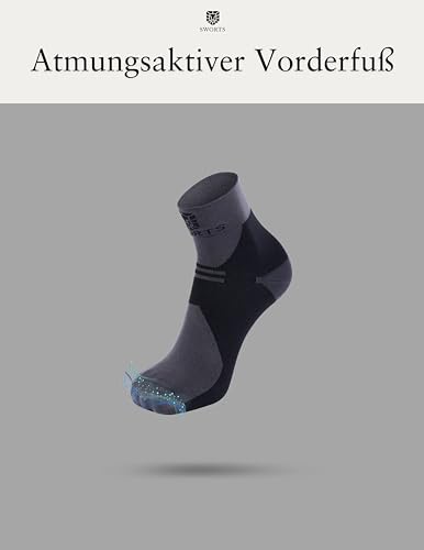 Kompressionssocken SWORTS Kurz für die Unterstützung bei Plantarfasciitis