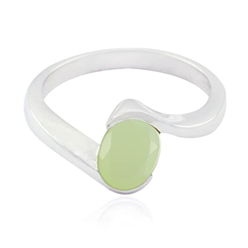 Bague de forme ovale en argent à porter au quotidien pour hommes et femmes
