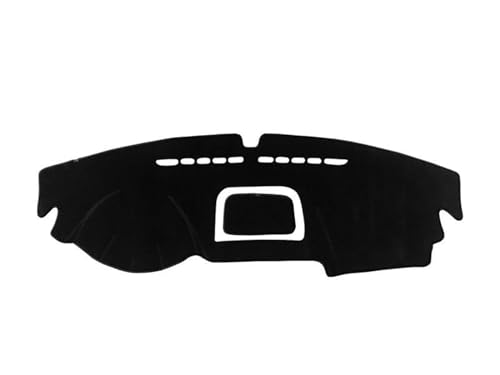 Cubierta Salpicadero Accesorios Para VW Para Tiguan MK1 2007 2008 2009 2010 2011 2012 2013 2014 2015 Accesorios Salpicadero Coche Parasol Estera Estilo Coche Coche Alfombrilla Para Salpicadero(A Black