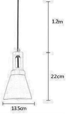 Pendre light lampe de cuisine SIET éclairage suspendu industriel stable - 6