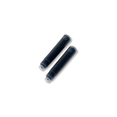 Cartouches d'encre pour stylo plume MUJI - Lot de 20 recharges noires format standard