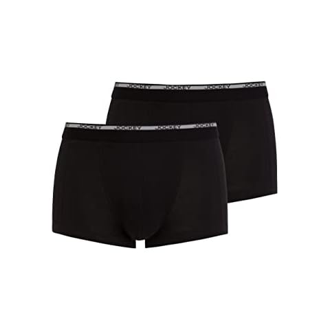 Jockey Modern Classic Black Short Trunks 2-Pack Cover