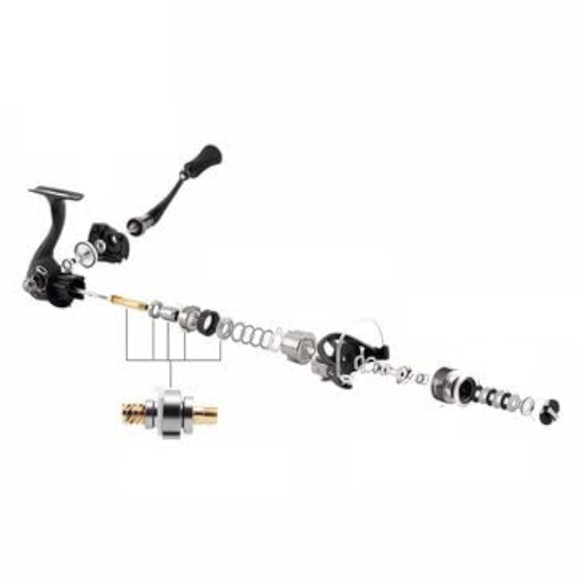 Fishing Reel 10+1 Bb 6.2:1 Spinning Drag 9-13 Kg