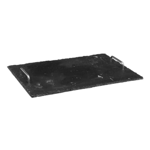 Paris Prix Secret de Gourmet - Plateau de Présentation Ardoise 40cm Gris