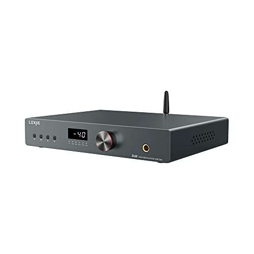 LOXJIE D40 DAC Headphone Amplifier, 2*ES9068AS D/A Chips