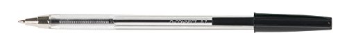 Q Connect  KF26040 Medium Penna a sfera - nero (confezione da 50)