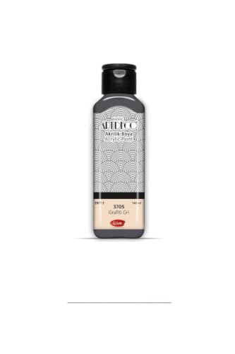 Artdeco Akrilik Boya Grafiti Gri 3705,140 ml