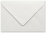 Koperty w formacie B6, wymiary 17,5 x 12,5 cm - klejenie na mokro ze spiczastym zamknięciem - gramatura 120 g/m² 300 Umschläge 35-Hellgrau