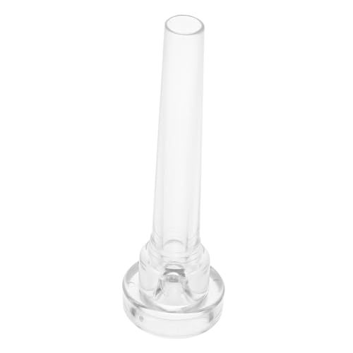 UTHCLO トランペット用マウスピース 軽量コンパクト設計 簡単装着 初心者と経験者向けクリアサウンド楽器アクセサリー