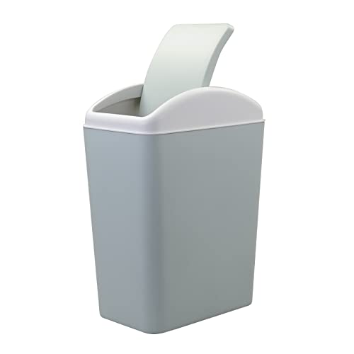 Poubelle avec couvercle bleue idéale pour garder votre cuisine propre