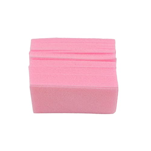 minkissy 100 Pcs Disposable Lint Polish Cotton Pads Gentle Effective for Instant Nail Clean