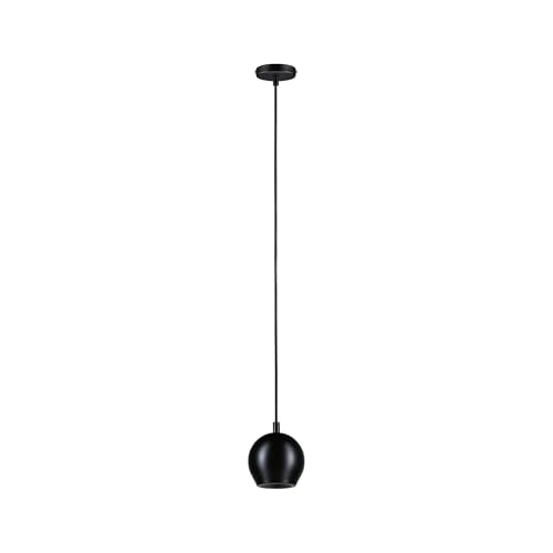 Luminaire en suspension salle de bain IP44 Shima Paulmann noir sans ampoule