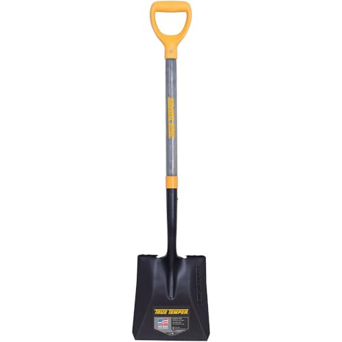 The Ames Companies, Inc 2586000 True Temper D-Grip Transfer Shovel with Wood Handle