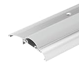 3 FT Aluminum Threshold with Vinyl Seal – 36' Long x 3-1/4' Wide x 7/8' High | Heavy-Duty Door Sill for Gaps...