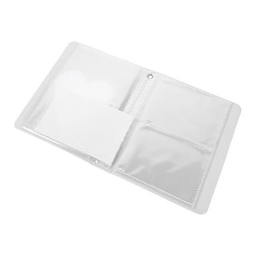PRETYZOOM Adorable Mini Photo Album Delicate Picture Holder for Postcards for Weddings Birthdays Travel and Souvenirs Convenient Design