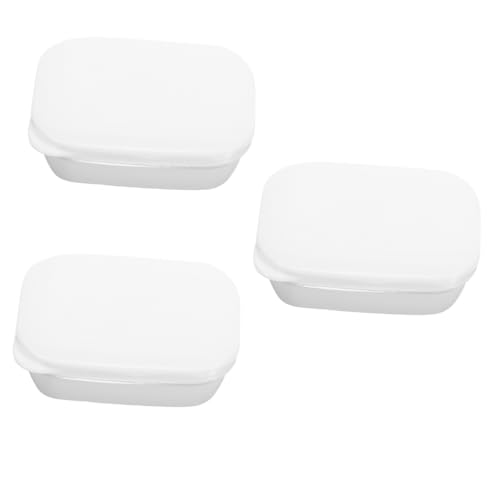 TOPPERFUN Travel Soap Container with Lid Portable Shower Soap Box for Camping for Travel Multi Purpose Design for Bathroom Outdoor Use
