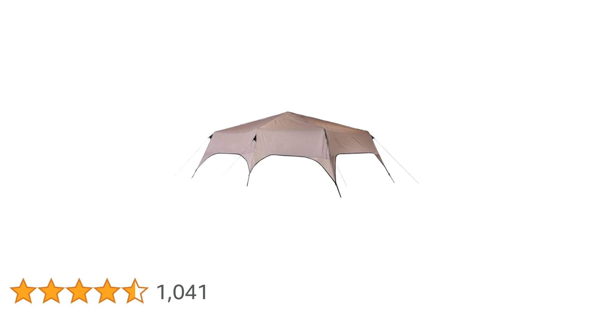 Amazon | コールマン レインフライシート 8人用 14FT×10FT適合
