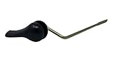 Qualihome Universal Side Mount Toilet Handle Tank Flush Lever Replacement Handle, Bronze Finish Toilet Handle