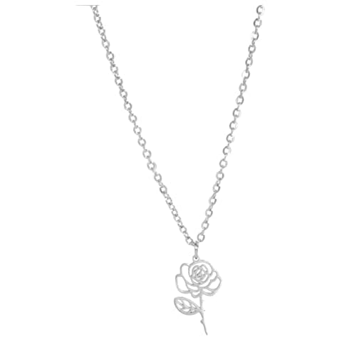Collar kkjoy con Colgante de Flor de Mes de Nacimiento Cover