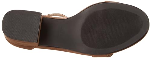 Image of Amazon Essentials Women's Two Strap Ankle Strap Block Heel Sandal