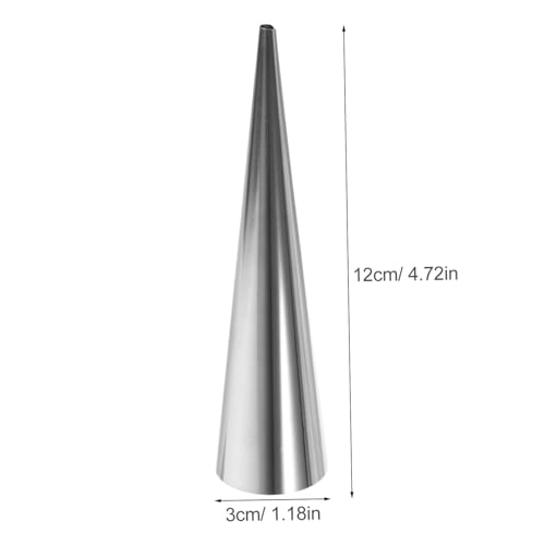 Set de 10 moldes de acero inoxidable para croissant miniatura 2