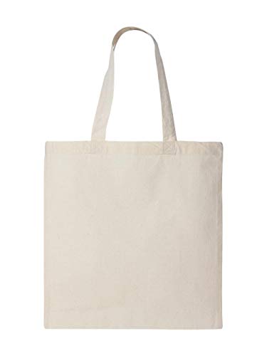 Q-Tees Economical Tote One Size Natural