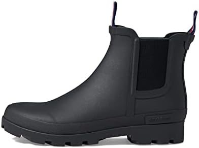 SEAVEES Mens Bolinas Offshore Boot Rain Shoe, Black, 11 US